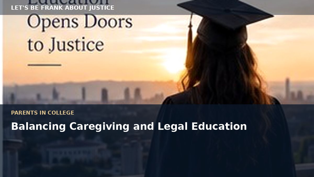Balancing Caregiving and Legal Education