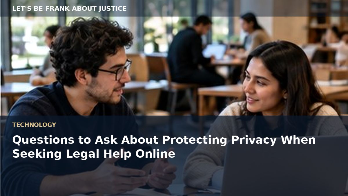 Questions to Ask About Protecting Privacy When Seeking Legal Help Online